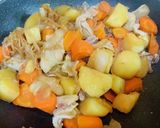 フライパンでできる無水肉じゃが作り方10写真