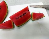 簡単！スイカの飾り切り☆作り方2写真