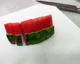 簡単！スイカの飾り切り☆作り方5写真