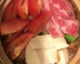 夏野菜のすき焼き作り方5写真