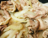 豚玉丼●あまから豚丼におとしたまごプラス作り方3写真