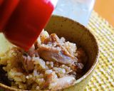 絶品飯！鶏肉の塩麹ご飯作り方11写真