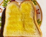 はちみつとチョコレートのトースト作り方3写真