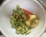 サーモンとアボカドのばくだんご馳素麺作り方3写真