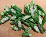 Okra Tuna Salad作り方2写真