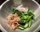 Okra Tuna Salad作り方4写真