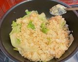 簡単!ツナレタス炒飯作り方3写真