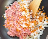 我が家の丼　野菜入り2色丼作り方3写真
