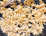 我が家の丼　野菜入り2色丼作り方5写真