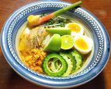 かき回して食べるネバネバ冷やしラーメン　作り方12写真