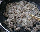◆豚肉とはるさめの炒め物◆作り方3写真