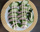 きゅうりとソーセージのサラダ作り方2写真