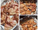 我が家の丼☆豚バラブロックの甘味噌焼き丼作り方2写真