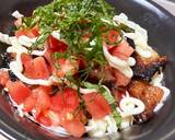 我が家の丼☆豚バラブロックの甘味噌焼き丼作り方5写真