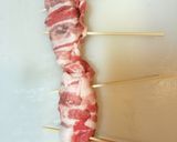 生キクラゲと豚バラ肉のミルフィーユカツ作り方3写真