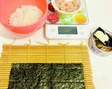 ツナマヨおにぎり細巻き作り方1写真