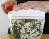［糖質制限］モロヘイヤのくずし豆腐スープ作り方3写真