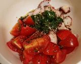 タコトマト素麺作り方1写真