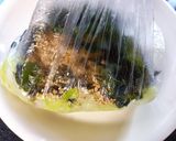 アイラップで！キャベツとわかめのナムル作り方6写真