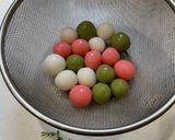 自宅で簡単にできる三色団子作り方6写真
