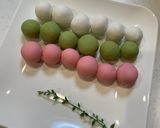 自宅で簡単にできる三色団子作り方3写真