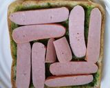バジルソースとチーズのトースト 改良版作り方1写真