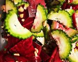 ビーツとゴーヤと納豆のくらこんサラダ作り方8写真