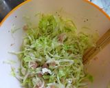 キャベツの塩レモンサラダ作り方3写真