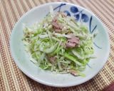 キャベツの塩レモンサラダ作り方4写真