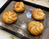 クリームがとろけるツイストクリームパン作り方11写真