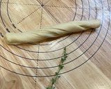 クリームがとろけるツイストクリームパン作り方8写真