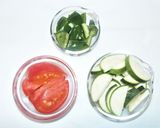 夏野菜と鶏肉のチャンプルー作り方3写真