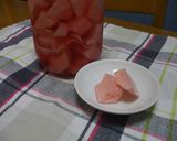 赤だいこんの酢漬け作り方12写真