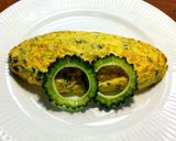 甘い　ゴーヤとハラペーニョのオムレツ作り方4写真