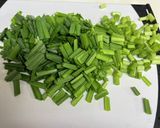パパッと♫豚ひき肉とニラの特製チャーハン作り方2写真