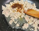 パパッと♫豚ひき肉とニラの特製チャーハン作り方7写真