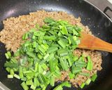 パパッと♫豚ひき肉とニラの特製チャーハン作り方9写真