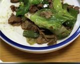 速攻☆満足おかず☆　　牛肉レタス炒め作り方9写真