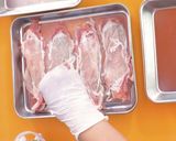 かんぴょうの豚肉巻き天ぷら【食遺産】作り方3写真