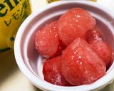 甘くないスイカは冷凍してひと工夫♪作り方2写真