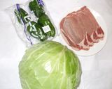 ピーマンキャベツ炒め♪体の冷えに簡単薬膳作り方1写真