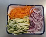 イカとたっぷり野菜の粒マスタードマリネ作り方2写真