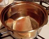 簡単時短！あおさお揚げの味噌汁作り方1写真