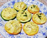 ミモザ卵乗せ焼きズッキーニ作り方4写真