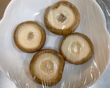 レンジで簡単！ねぎ塩しいたけ作り方3写真