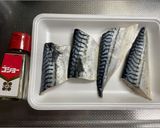 塩サバのカレー風味蒸し作り方1写真