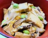 ＊厚揚げ入りきのこ丼＊作り方5写真