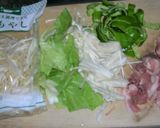 モヤシ・ピーマン・キャベツで野菜炒め。作り方1写真