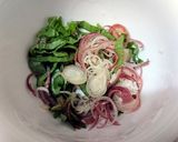 野菜でさっぱり丼作り方2写真