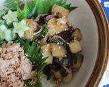 野菜でさっぱり丼作り方4写真